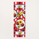 Yoga Mats Bumblebee Yogamatte (Rückseite)