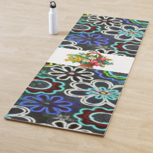 Yoga Mats Floral Yogamatte