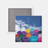Yoga Mats Magnet (Vorderseite/Rückseite)