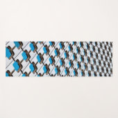 Yoga Mats Yoga Blue Gray Yogamatte (Vorderseite (Horizontal))