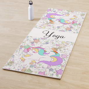 Yoga Mats Yoga Einhorn Sterne Yogamatte