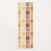 Yoga Mats Yoga Orange Brown Beige Yogamatte (Vorderseite)