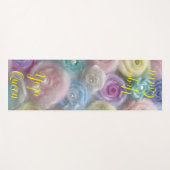 Yoga Mats Yoga Queen Pastel Yarn Yogamatte (Vorderseite (Horizontal))