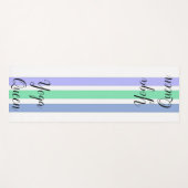 Yoga Mats Yoga Queen Stripe Yogamatte (Vorderseite (Horizontal))
