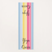 Yoga Mats Yoga Queen Stripe Yogamatte (Vorderseite)