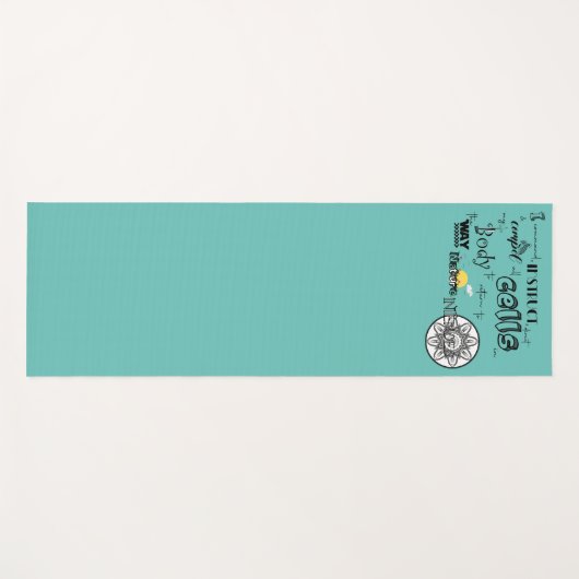 Yoga Matt für Wohlbefinden und Erholung Yogamatte (Vorderseite (Horizontal))