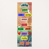 Yoga matte für tina (Vorderseite)