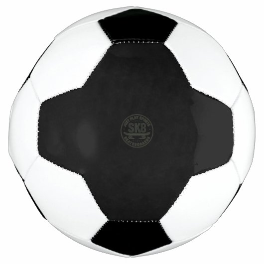 Yoga-Matte Fußball (Vorderseite)