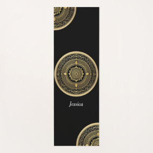 Yoga-Matte mit Mandala-Kunst Yogamatte