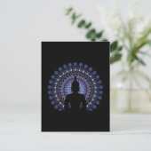 Yoga-Matte Postkarte (Stehend Vorderseite)