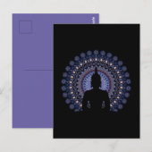 Yoga-Matte Postkarte (Vorne/Hinten)