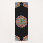 Yoga-Matte "Samadhi" (Acrylmalerei) Yogamatte (Vorderseite)