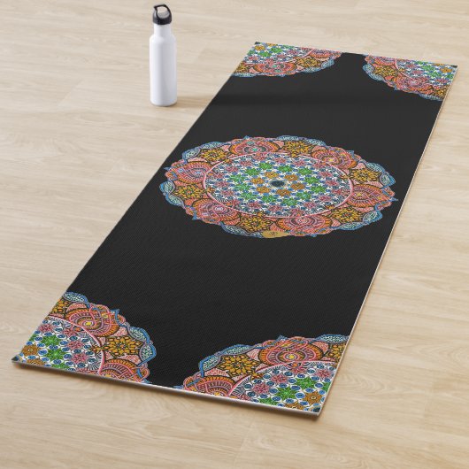 Yoga-Matte "Samadhi" (Acrylmalerei) Yogamatte (Beispiel)