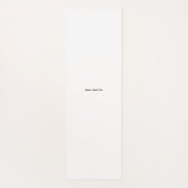 Yoga-Matte Yogamatte (Rückseite)