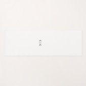 Yoga-Matte Yogamatte (Vorderseite (Horizontal))