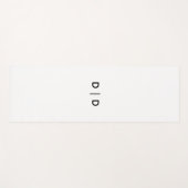 Yoga-Matte Yogamatte (Vorderseite (Horizontal))