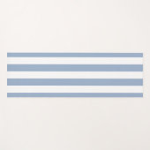 Yoga-Matten Blau-Weiß gestreift Yogamatte (Vorderseite (Horizontal))