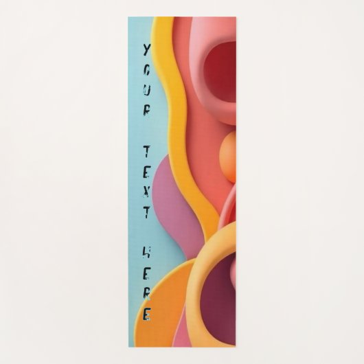 Yoga mattet Fitness-Gangangaben Yogamatte (Vorderseite)