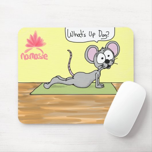 Yoga-Mausunterlage Mousepad (Mit Mouse)