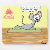 Yoga-Mausunterlage Mousepad (Vorne)