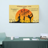 Yoga Mediation Heiler Banner (Messeveranstaltung)