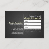 Yoga Mediation Instructor Class Pass Loyalität Treuekarte (Rückseite)