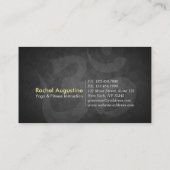 Yoga Mediation Instructor Class Pass Loyalty Card Treuekarte (Rückseite)