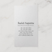 Yoga Mediation Instructor Class Pass Loyalty Card Treuekarte (Rückseite)