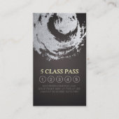 Yoga Mediation Instructor Class Pass Loyalty Card Treuekarte (Vorderseite)
