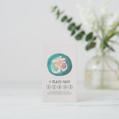 Yoga Mediation Instructor Class Pass Loyalty Card Treuekarte (Stehend Vorderseite)