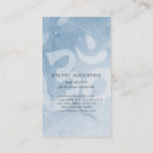 Yoga Mediation Instructor Class Pass Loyalty Card Treuekarte (Rückseite)