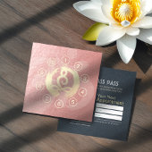 Yoga Mediation Instructor Class Pass Loyalty Card Treuekarte