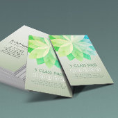Yoga Mediation Instructor Class Pass Loyalty Card Treuekarte