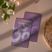 Yoga Mediation Instructor Class Pass Loyalty Card Treuekarte