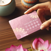 Yoga Mediation Instructor Class Pass Loyalty Card Treuekarte