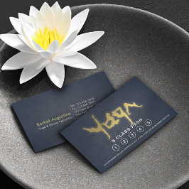 Yoga Mediation Instructor Class Pass Loyalty Card Treuekarte
