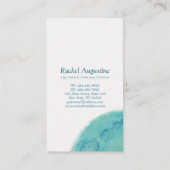 Yoga Mediation Instructor Class Pass Loyalty Card Treuekarte (Rückseite)