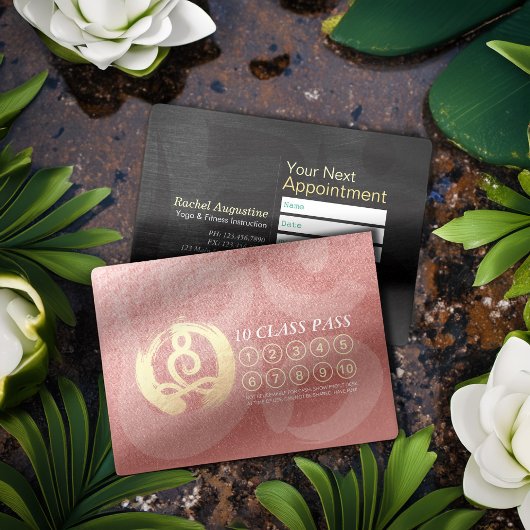 Yoga Mediation Instructor Class Pass Loyalty ZEN Treuekarte