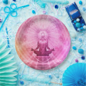 Yoga Mediation Pappteller (Party)