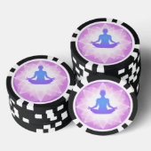 Yoga Mediation Pokerchips (Stapel)