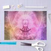 Yoga-Mediation Seidenpapier (Handwerk)