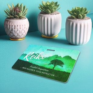 Yoga-Mediationslehrer des Naturlehrers Reiki Ausweis