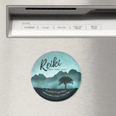 Yoga-Mediationslehrer des Naturlehrers Reiki Magnet (In Situ (Geschirrspüler))