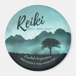 Yoga-Mediationslehrer des Naturlehrers Reiki Magnet