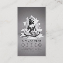 Yoga Medical Instructor Reiki Master Class Pass Treuekarte