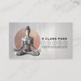Yoga Medical Instructor Reiki Master Class Pass Treuekarte