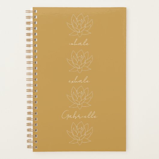 Yoga & Medical Journal Planer (Vorderseite)