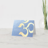 Yoga Medical Trainer für den Lebensunterhalt Karte (Vorderseite)