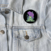 Yoga Meditating Frog Button (Beispiel)