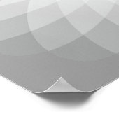 Yoga & Meditation "atmen" Geist Poster (Ecke)